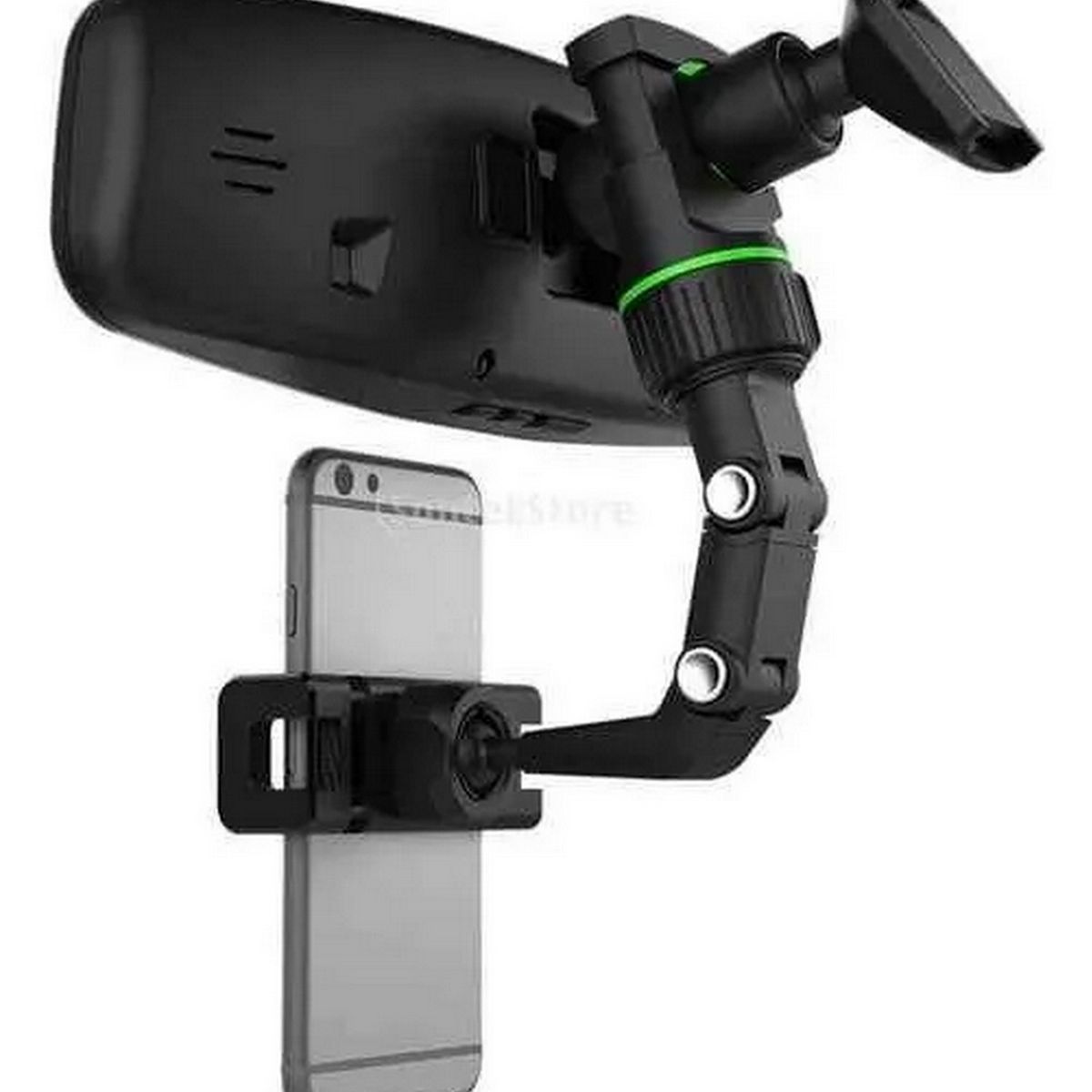 GENERICO - Soporte Para Teléfono Para Espejo Retrovisor 360o Multiusos