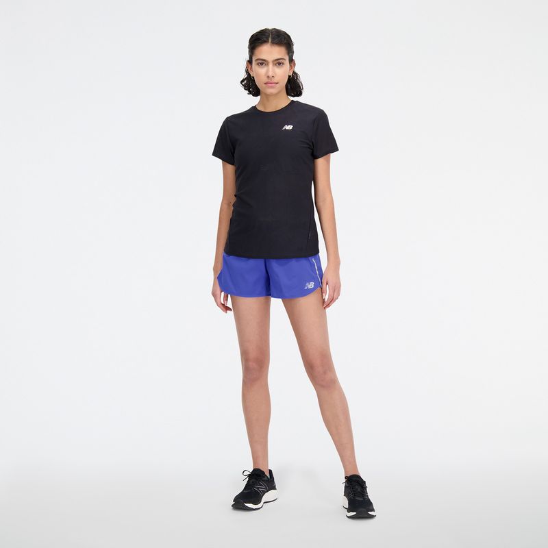 NEW BALANCE - Pantaloneta New Balance Original Impact Run Azul Para Mujer
