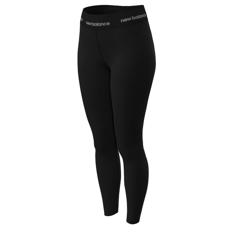 NEW BALANCE - Pantalon Casual New Balance Original Essentials Negro Mujer