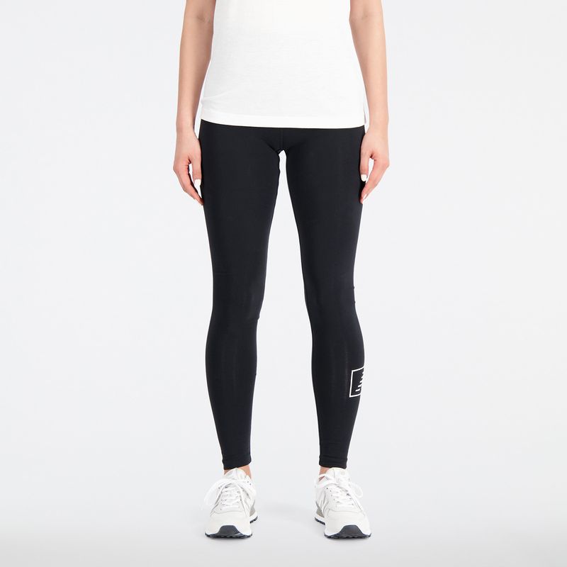 NEW BALANCE - Pantalon Casual New Balance Original Essentials Negro Mujer