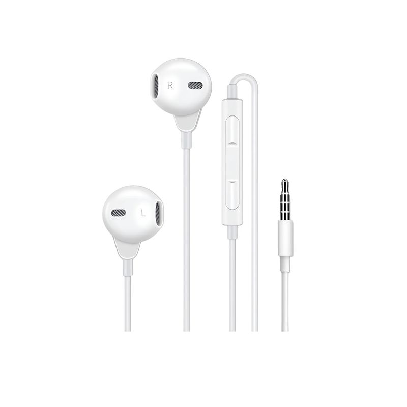 GENERICO - Audífonos Manos Libres Para iPhone 5 6 6s 7 iPod Plug 3.5mm