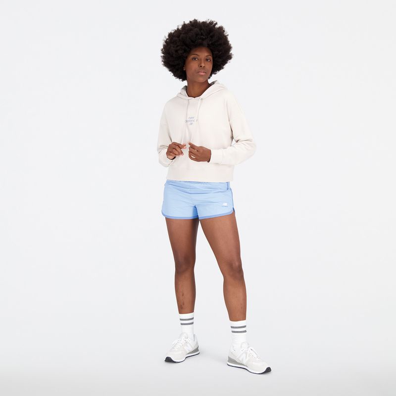 NEW BALANCE - Pantaloneta New Balance Original NB Athletics Azul Mujer