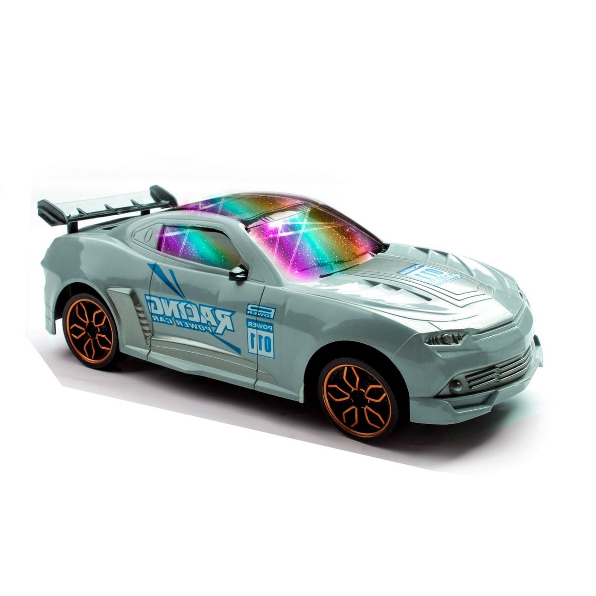 GENERICO - Carro Policia Luces Sonido Recargable Juguete Niños