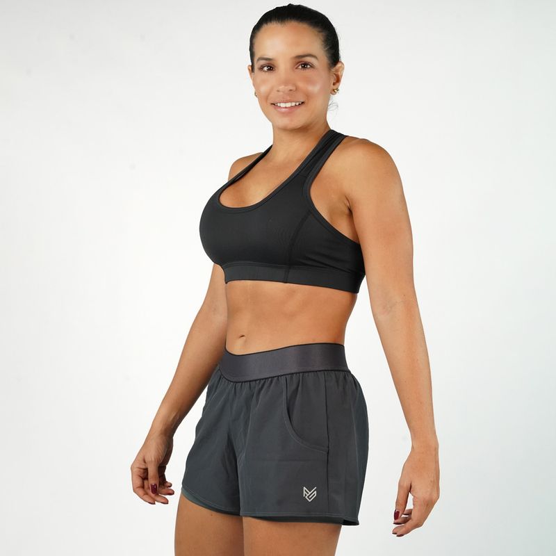 GET FITNESS - Short con licra para dama
