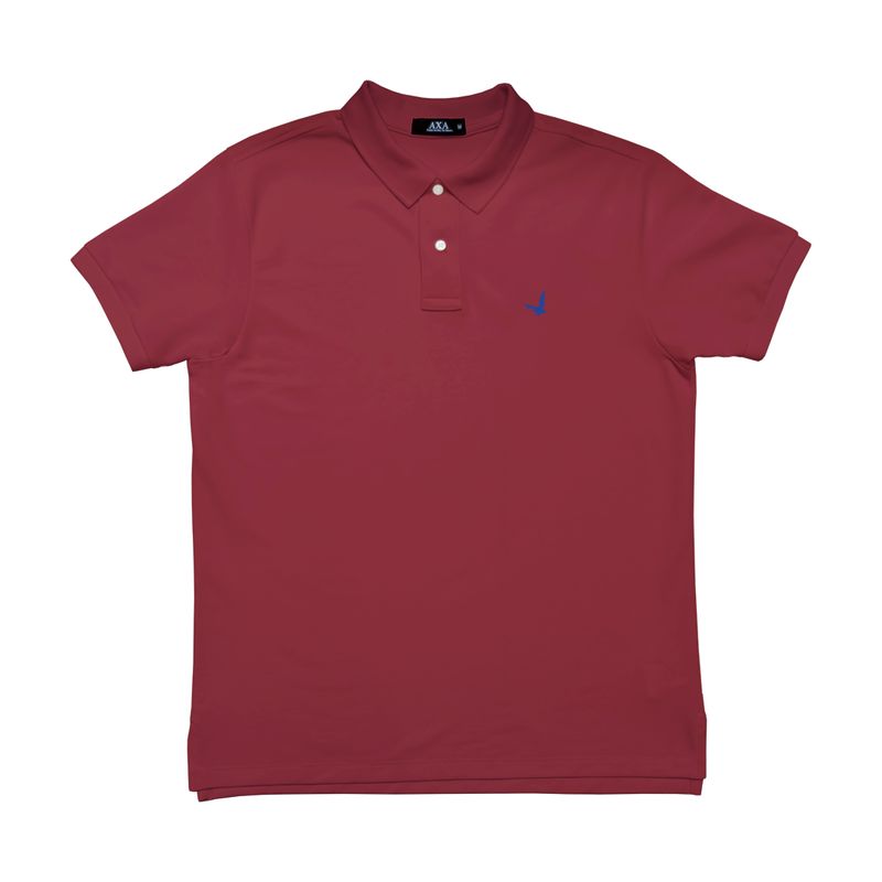 GENERICO - Camiseta Polo  AX Rojo Algodón