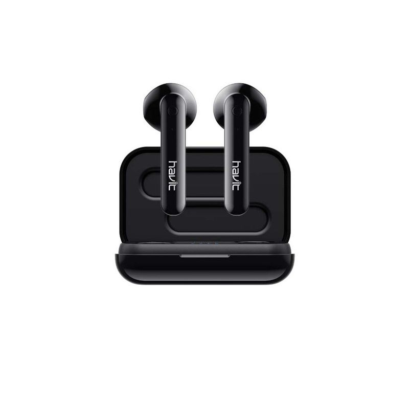 GENERICO - AUDIFONOS BLUETOOTH NEGROS ERGONOMICOS AIRPODS HAVIT
