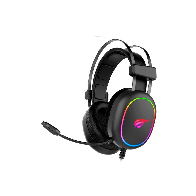 ZER - AUDIFONOS DIADEMA GAMER RGB ESTEREO MICROFONO HD USB Y 3.5MM CON ADAPTADOR 2 A 1