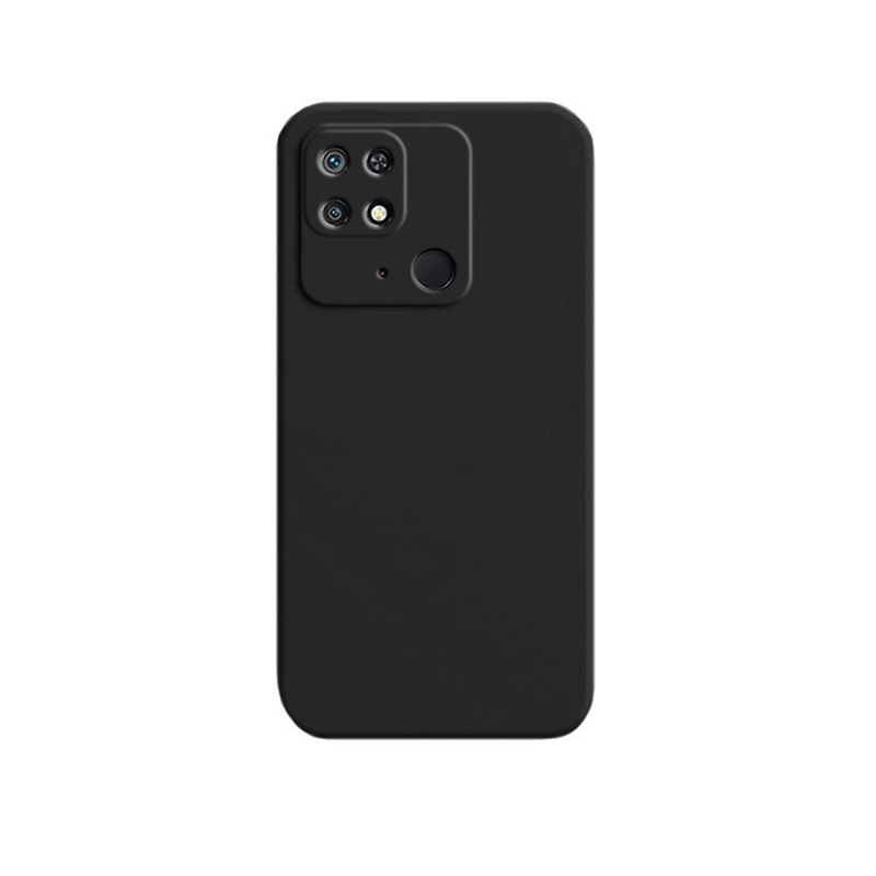 GENERICO - Funda Silicone Case Compatible Xiaomi Redmi 10C y Poco C40 Negro