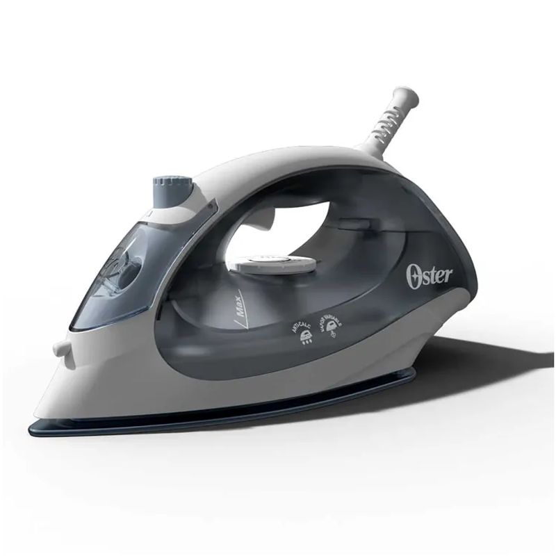 OSTER - Plancha para Ropa a Vapor Oster Antiadherente Color Gris