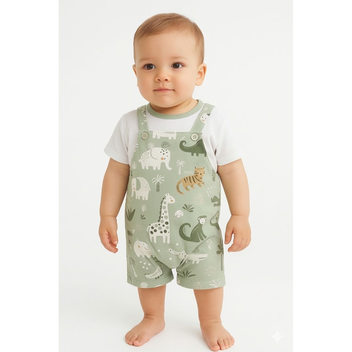 LUSOLSI - Prendas niñas ropa conjuntos vestido enterizo  Body niños