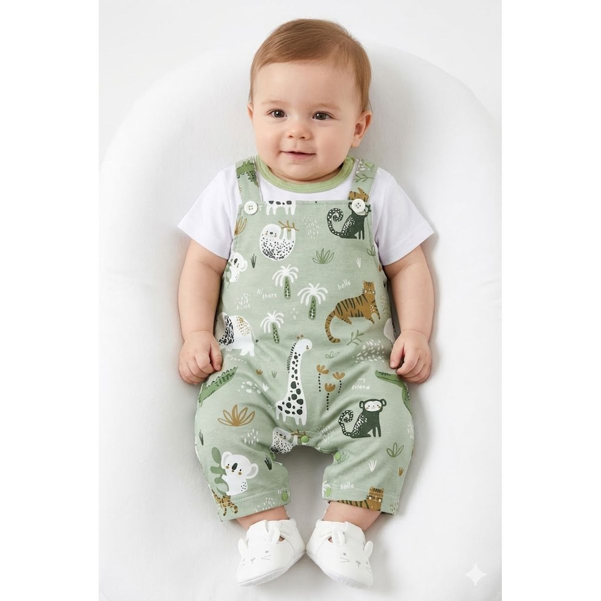 LUSOLSI - Prendas niñas ropa conjuntos vestido enterizo  Body niños