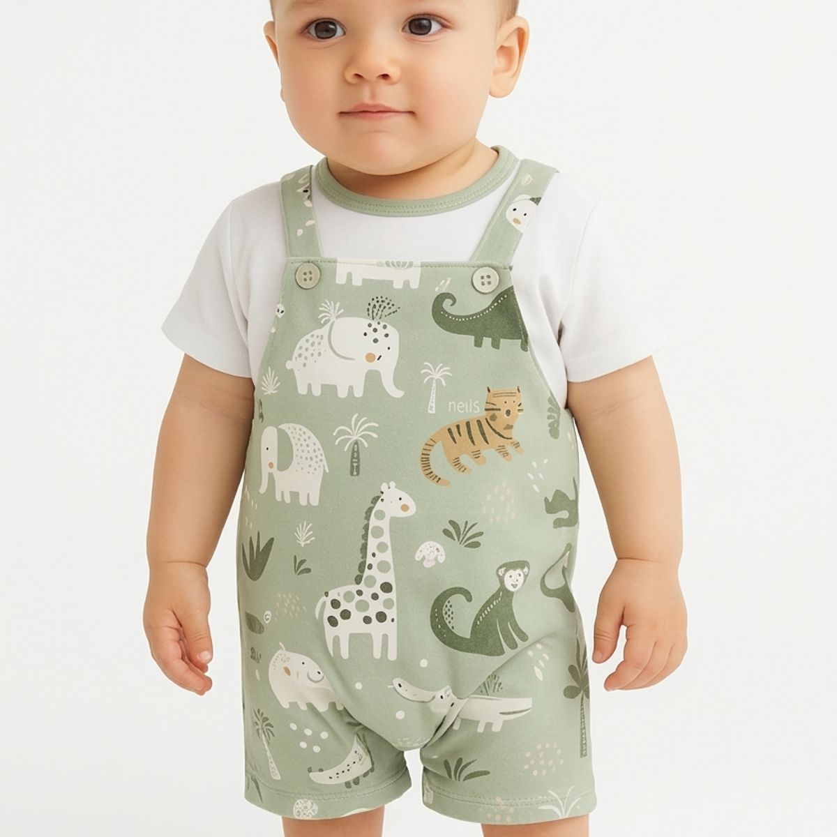 LUSOLSI - Prendas niñas ropa conjuntos vestido enterizo  Body niños