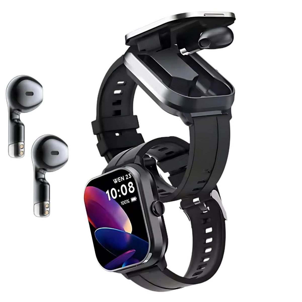 GENERICO - Relog Inteligente Smart Watch Audifonos Inalambricos Pro X10