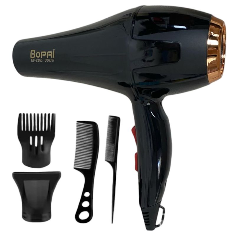 GENERICO - Secador De Cabello Bopai Bp-8300 5 En 1