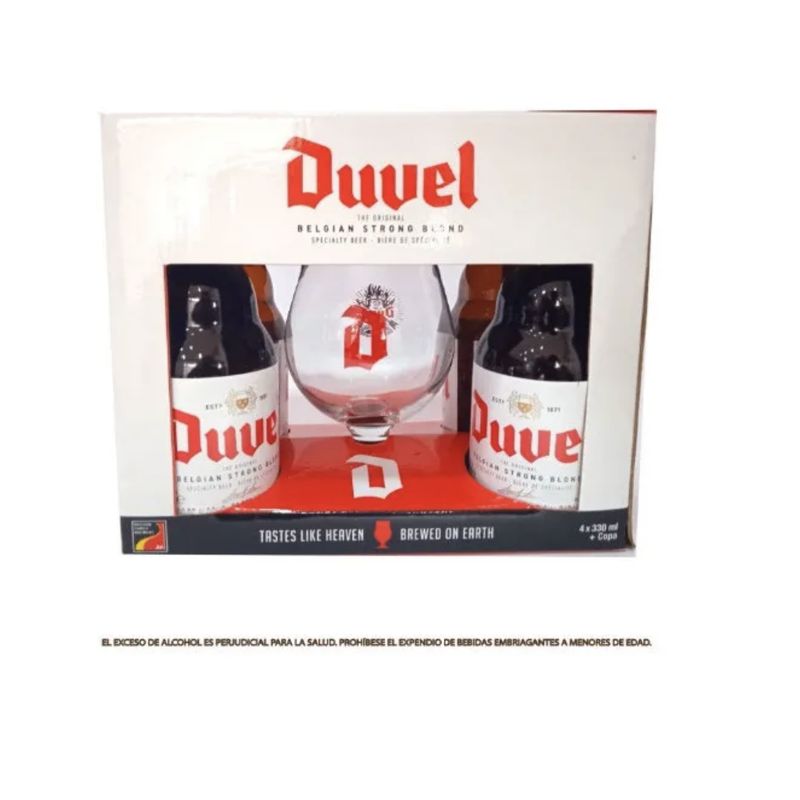 DUVEL - Estuche Pack De Cerveza Belga Duvel