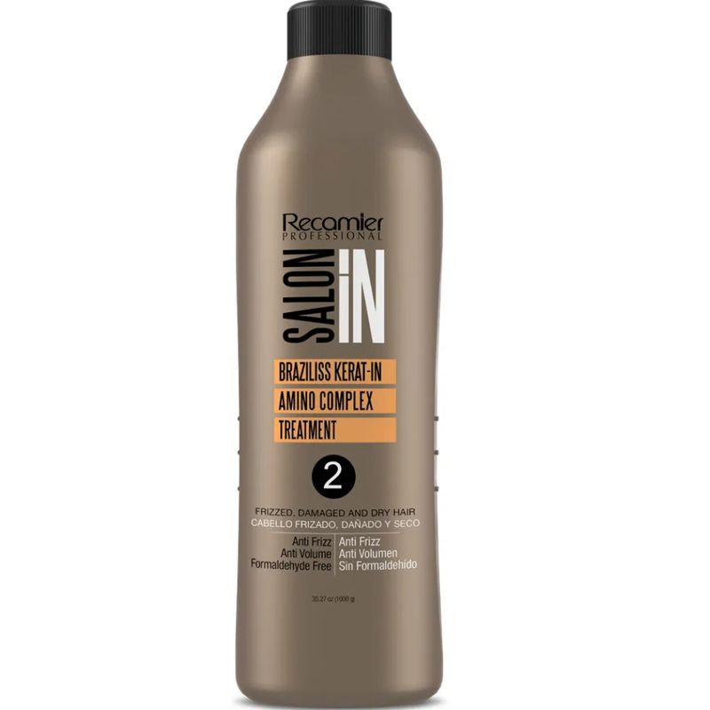 RECAMIER - Recamier Salon In Braziliss Kerat-In Aminoplex Treatment PASO 2 de 500ml