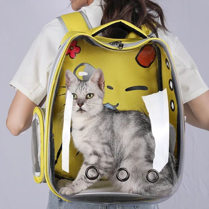 GENERICO - Maleta Cargador Para Mascotas Gato Perro Morral Mascotas