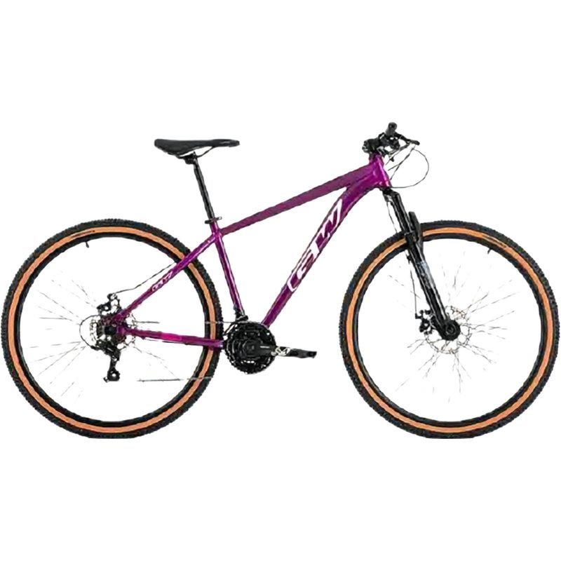 GW - Bicicleta de Montaña Rin 29 GW Monkey Morada MTB Talla 15
