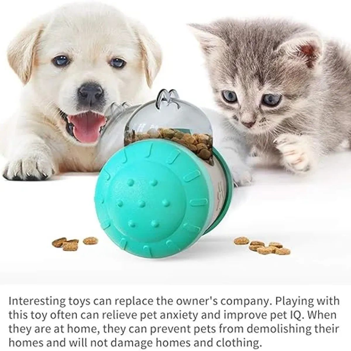 GENERICO - Dispensador didactico para mascotas juguete interactivo