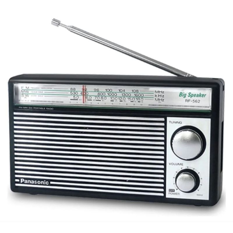 PANASONIC - Radio Portatil Panasonic 562DD2 3 Bandas Fm-mw-sw 800 Mw