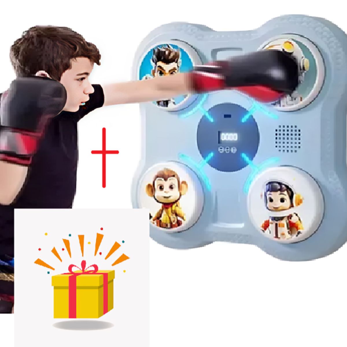 GENERICO - MAQUINA DE BOXEO PARA NIÑOS + OBSEQUIO