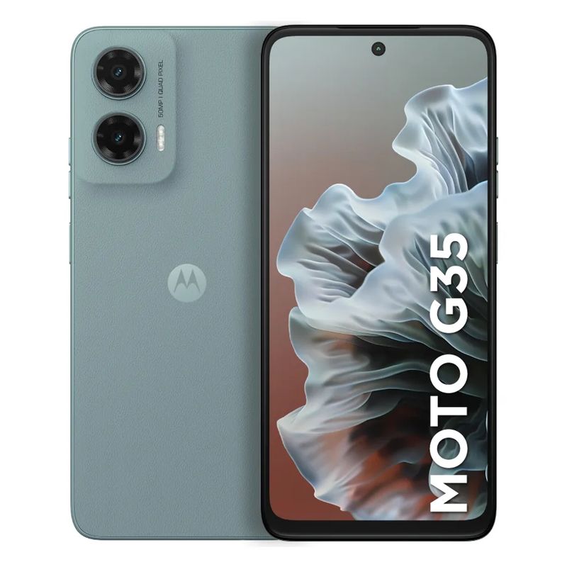 MOTOROLA - Celular Motorola Moto G35 5G Dual Sim 256GB 4GB 67 Gris