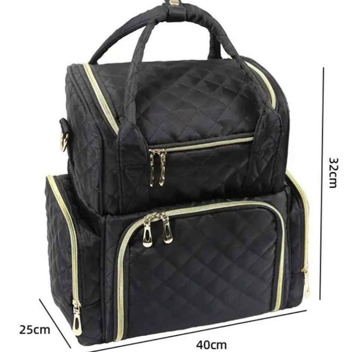 GENERAL - Bolso Grande Organizador Esmaltes Y Herramientas Uñas