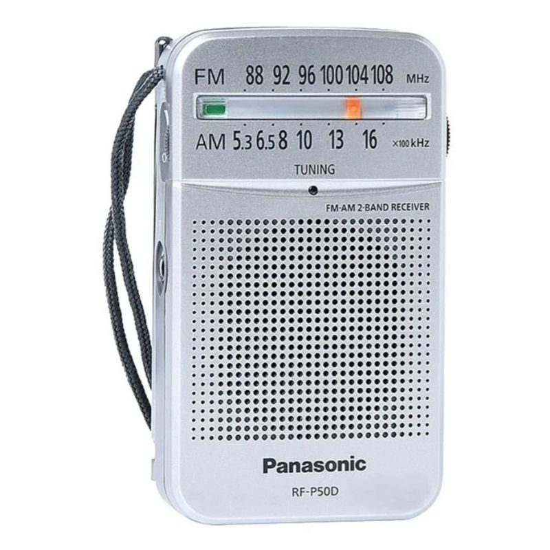 PANASONIC - Radio Panasonic P50DF AmFm Color Gris Bateria