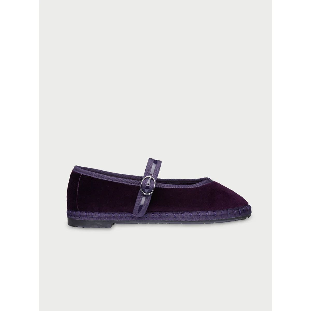 FLABELUS - Baleta velvet pierre purple FLABELUS Morado BALETPIERREPURP