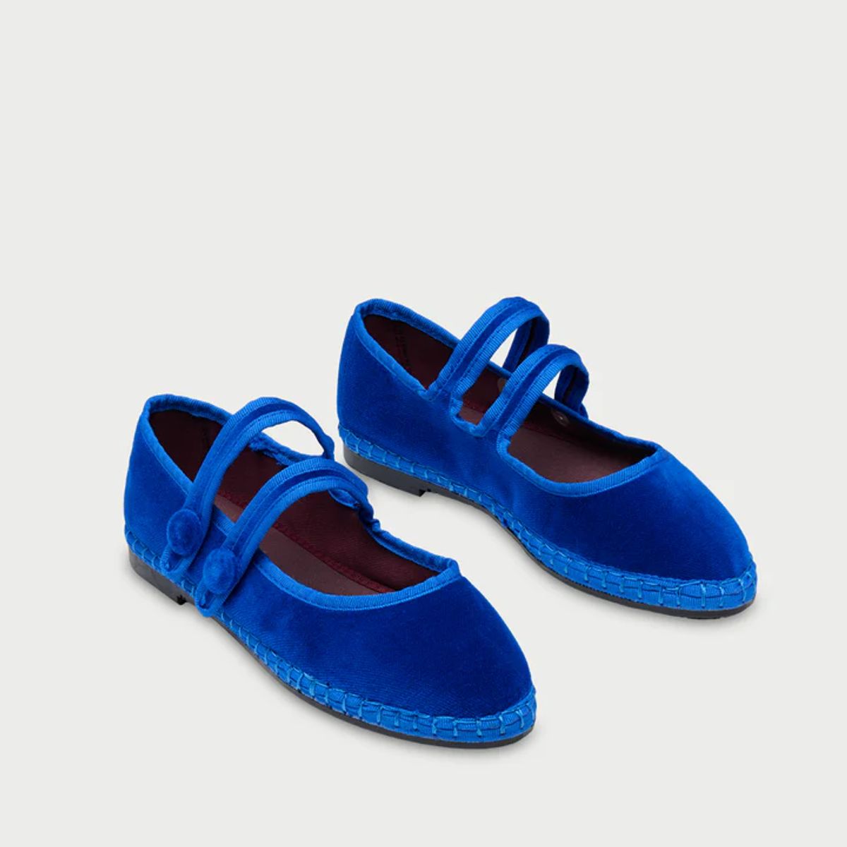 FLABELUS - Baleta terciopelo antoine blue FLABELUS Azul MAJATERCIOPBLUE