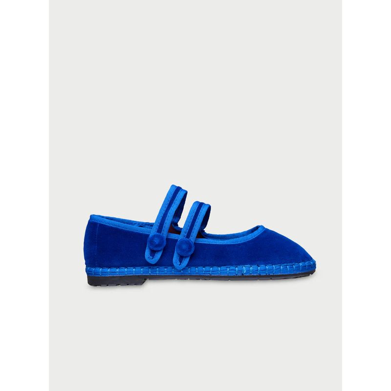 FLABELUS - Baleta terciopelo antoine blue FLABELUS Azul MAJATERCIOPBLUE