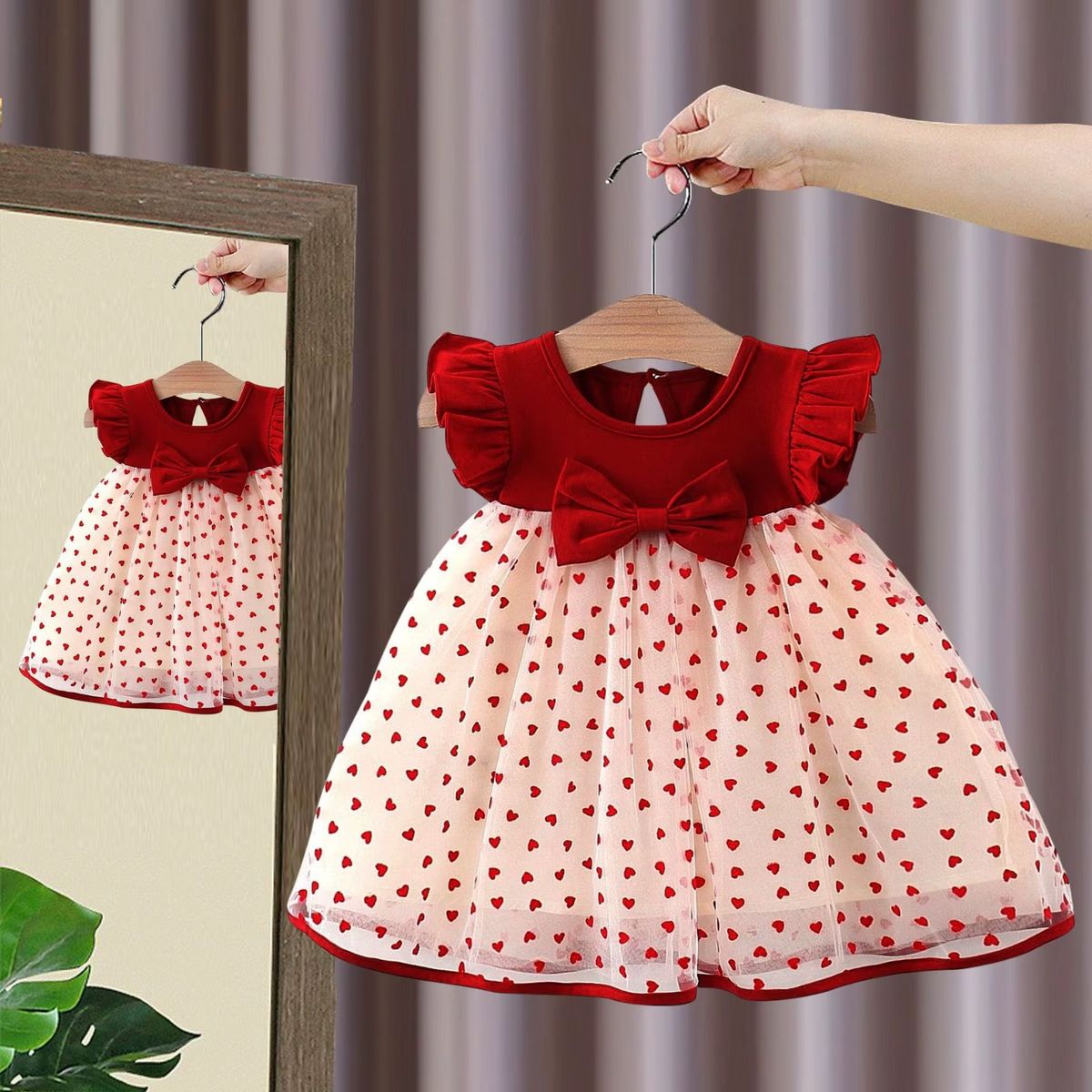 LUSOLSI - Prendas Ropa para niños conjuntos de vestir vestido niñas