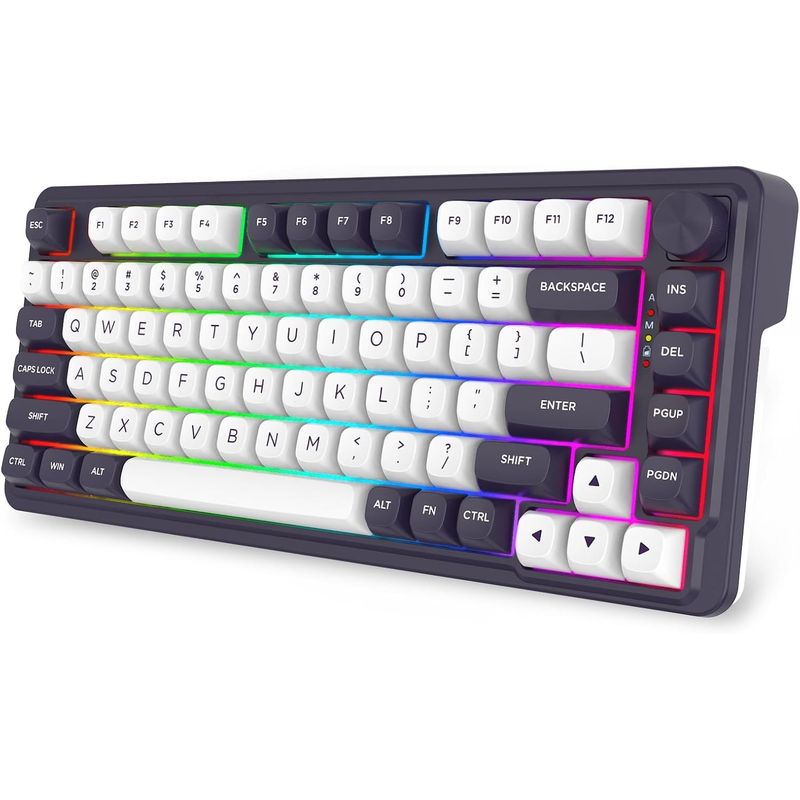 REDRAGON - Teclado Mecánico Gamer Redragon Finke K715 Switch Lubricados