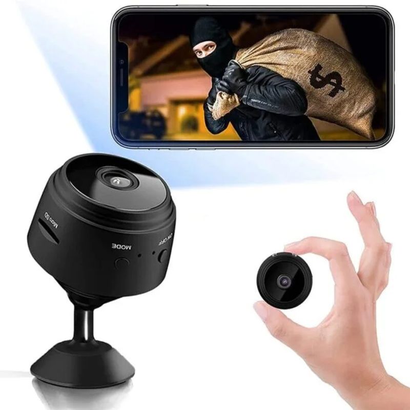 GENERICO - Cámara HD de Seguridad WiFi Espía