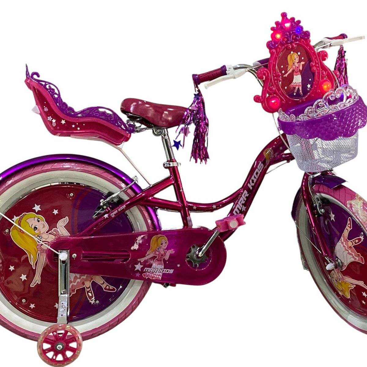 GENERICO - Bicicleta niña 20 musical y luces