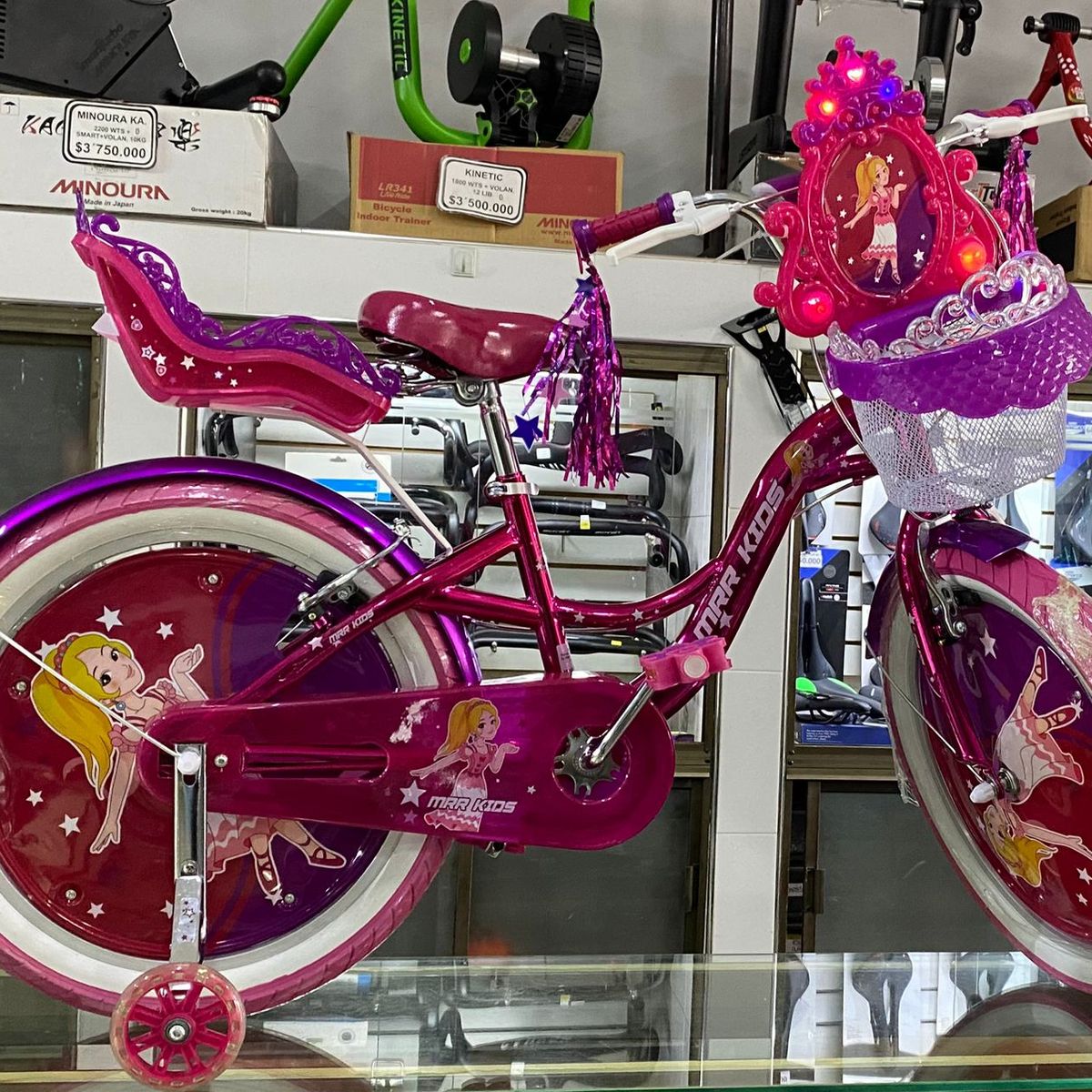 GENERICO - Bicicleta niña 20 musical y luces