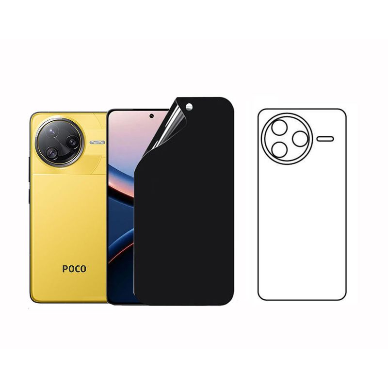 GENERICO - Protector Antiespia + Trasero en Hidrogel Para Xiaomi Poco F7 Ultra 5G