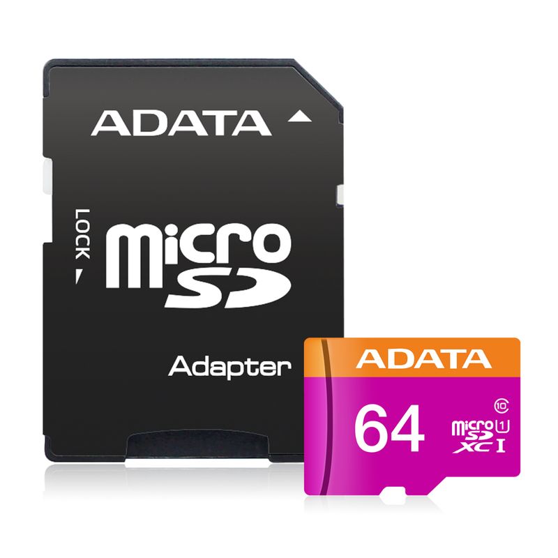 ADATA - MICROSD ADATA 64GB CLASS10