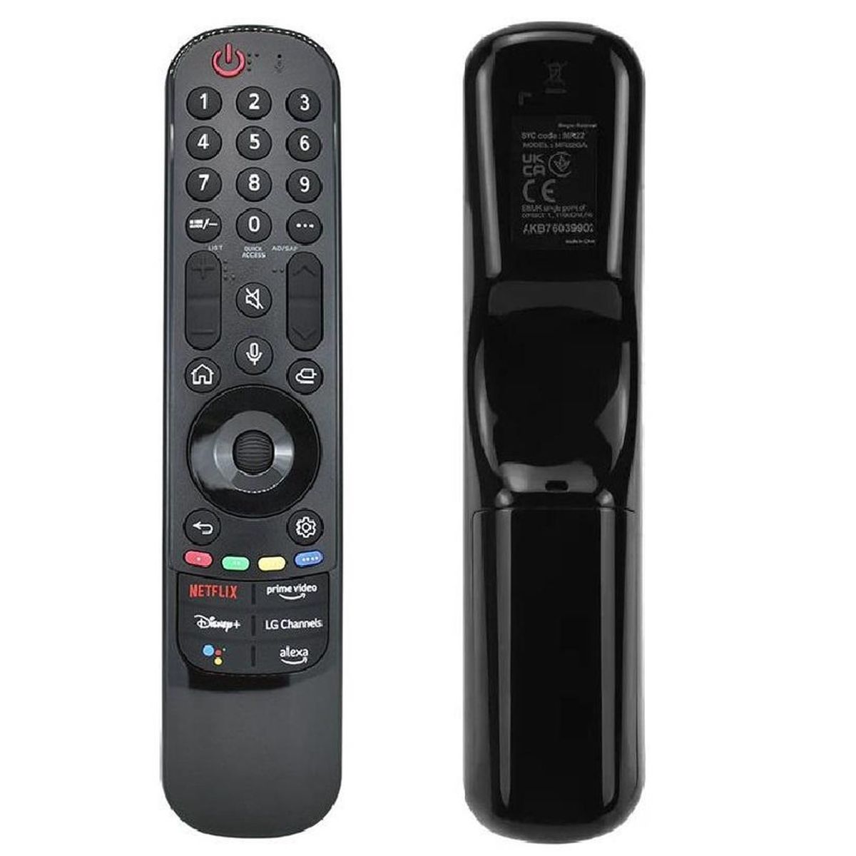 GENERICO - CONTROL COMPATIBLE LG MAGIC AN-MR21GA SIN VOZ NI PUNTERO CUALQUIER LG