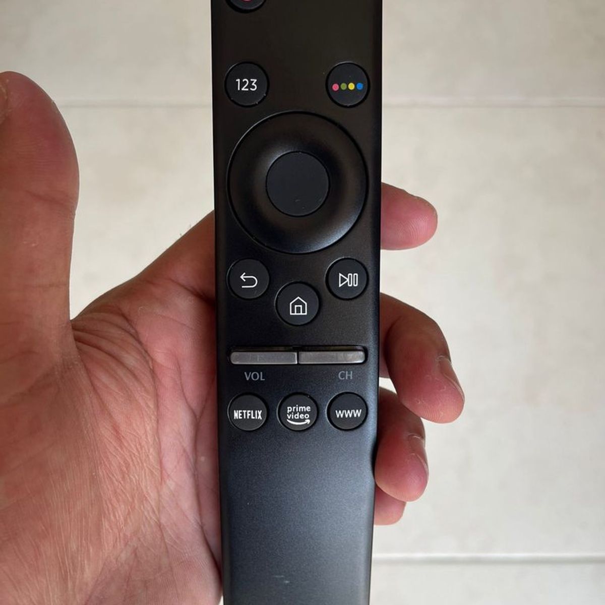 GENERICO - CONTROL CURVO PARA SAMSUNG SMART TV ONE REMOTE TECLAS STREAMING