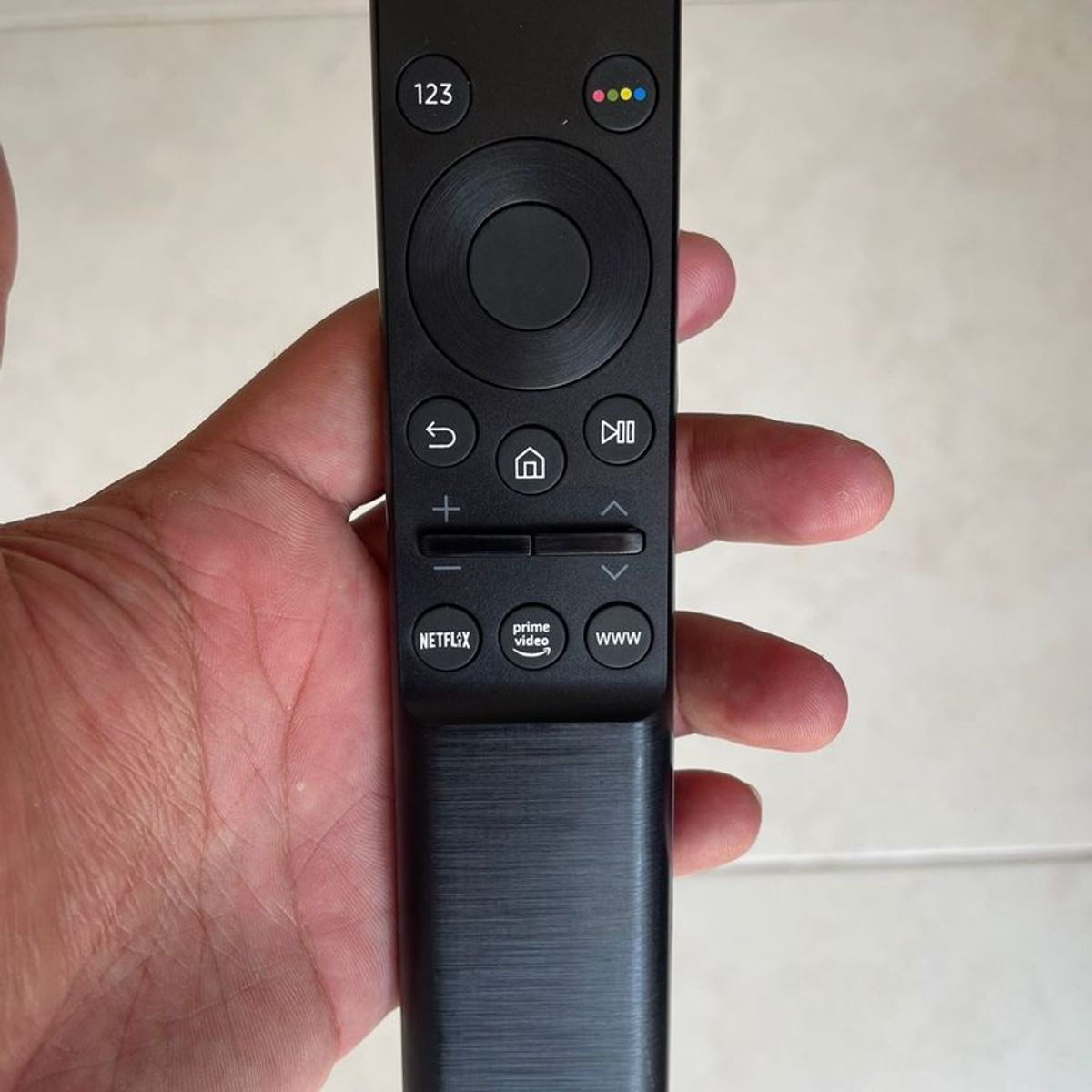 GENERICO - CONTROL PLANO PARA SAMSUNG SMART TV ONE REMOTE TECLAS STREAMING