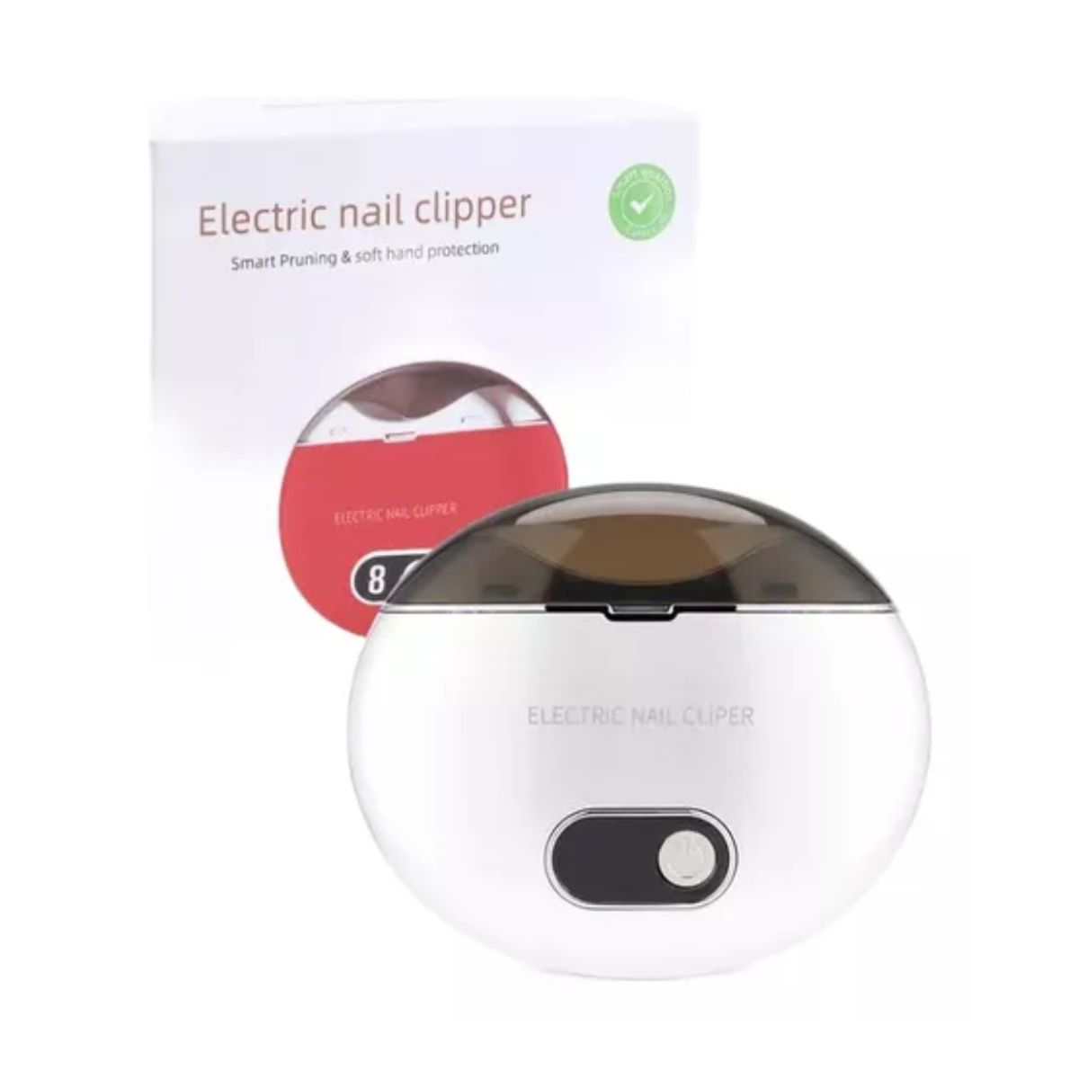 GENERICO - Cortaúñas Eléctrico, Lima De Uñas Con Luz 2 En 1