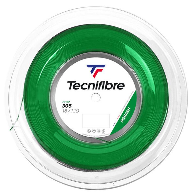 TECNIFIBRE - ROLLO 305 SQUASH VERDE X 200MT
