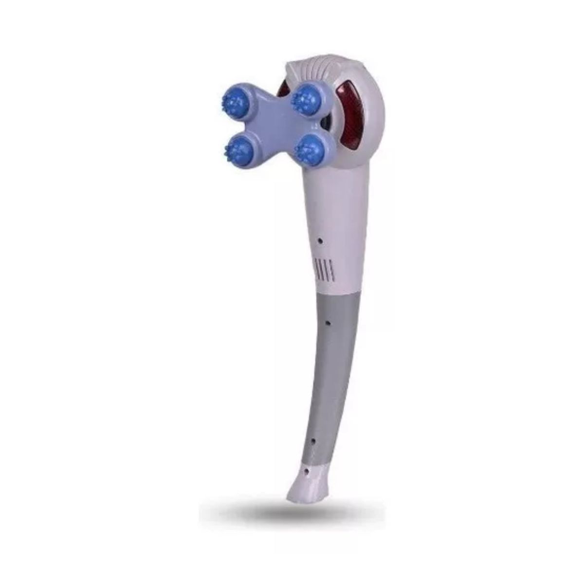 GENERICO - Masajeador Relajador Magic Massager 7 En 1 + Puntas Color Gris 110V
