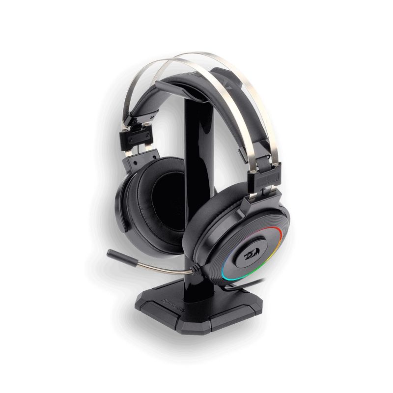 REDRAGON - Diadema Gamer Redragon Lamia 2 H320 RGB/ Micrófono/ Base Soporte / USB