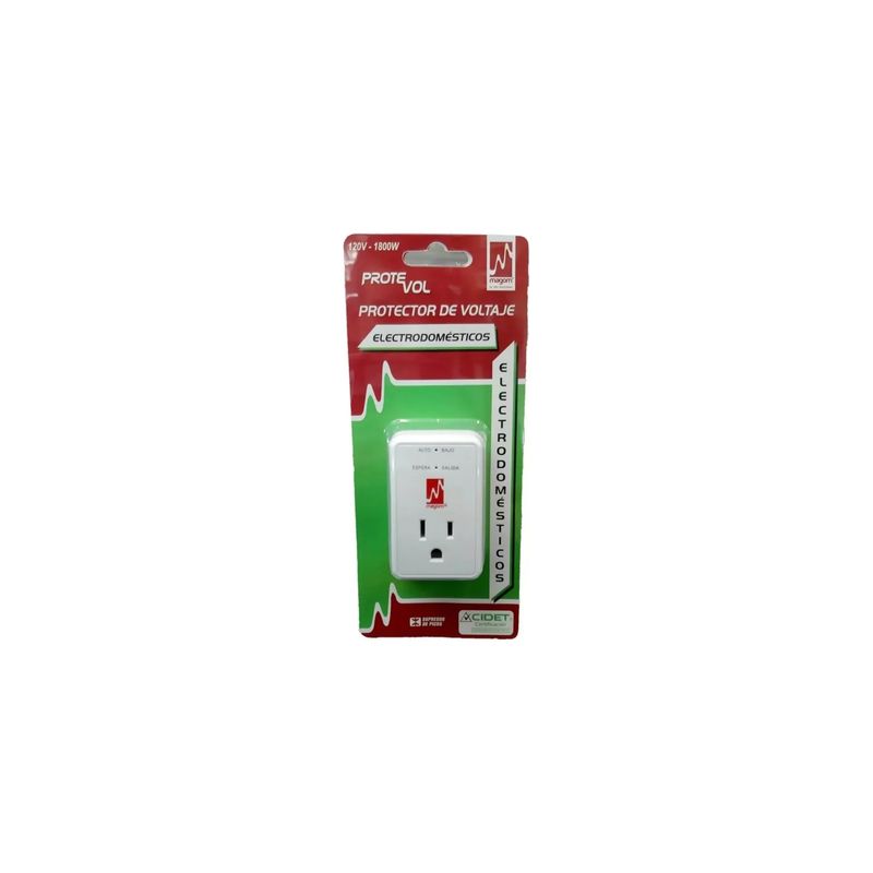 MAGOM - Protector de voltaje electrodomesticos TV Lavadora Computador Sonido