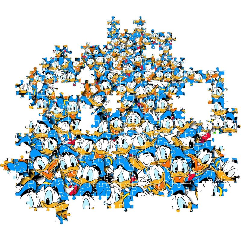 CLEMENTONI - Rompecabezas 1000 Piezas Pato Donald Imposible Clementoni