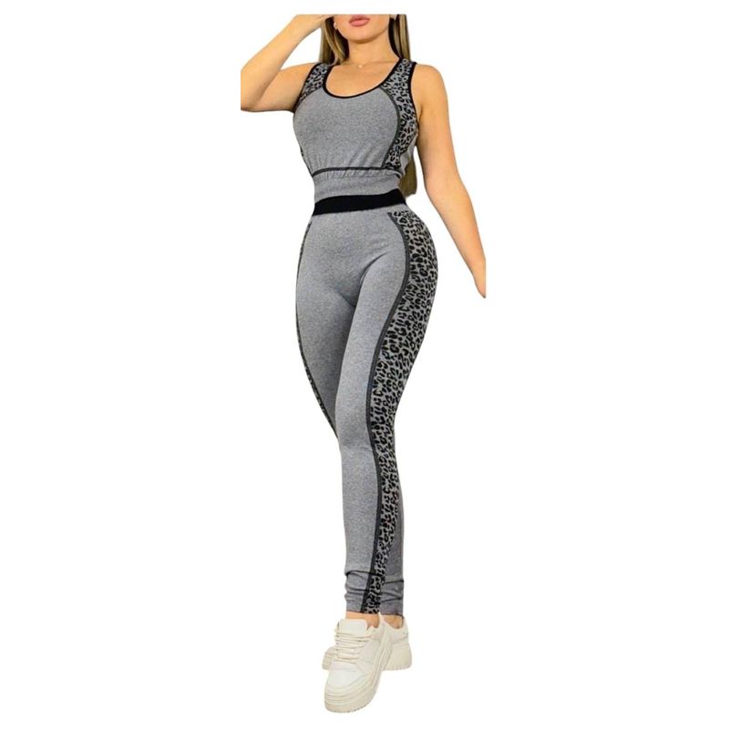 GENERICO - Conjunto Deportivo Leggins levanta cola + top deportivo.