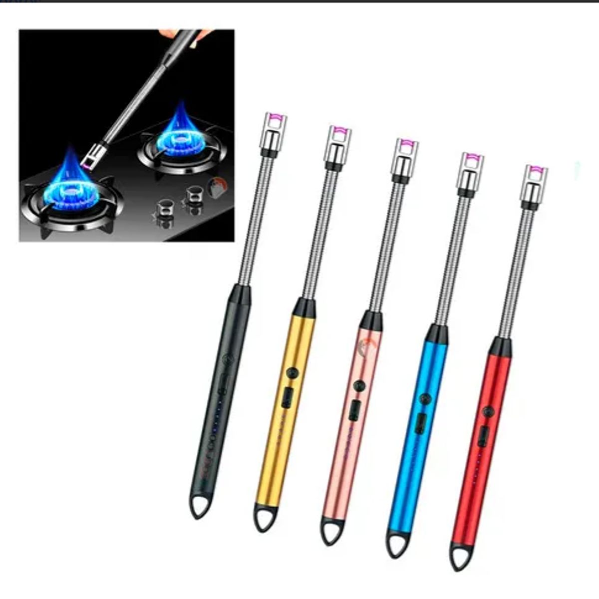 GENERICO - Encendedor Electrico Portatil Recargable Plasma