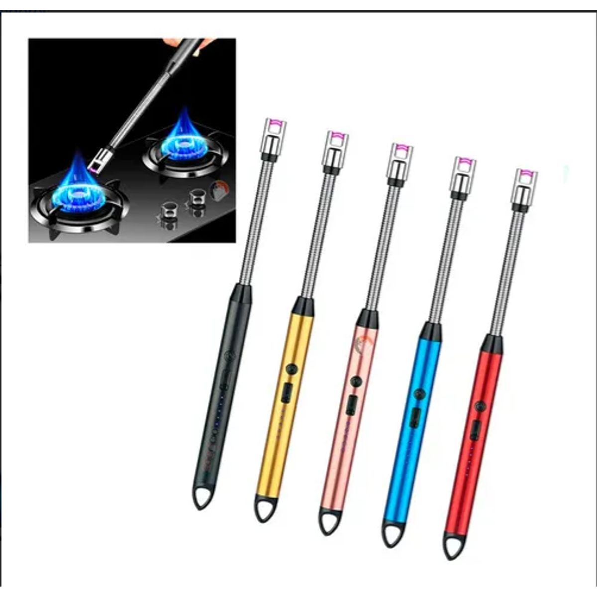 GENERICO - Encendedor Electrico Portatil Recargable Plasma